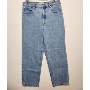 Everlane Women's The Way High Jean Organic Cotton Straight Jean Size 29